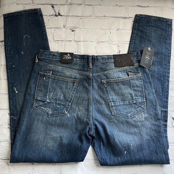 PRPS Le Sabre Slim Fit Jeans In Cimabue - Picture 3 of 11